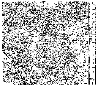 Blatt 6 der Henneberger Landtafel