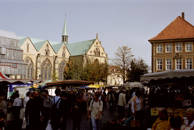 Markt auf dem Domplatz